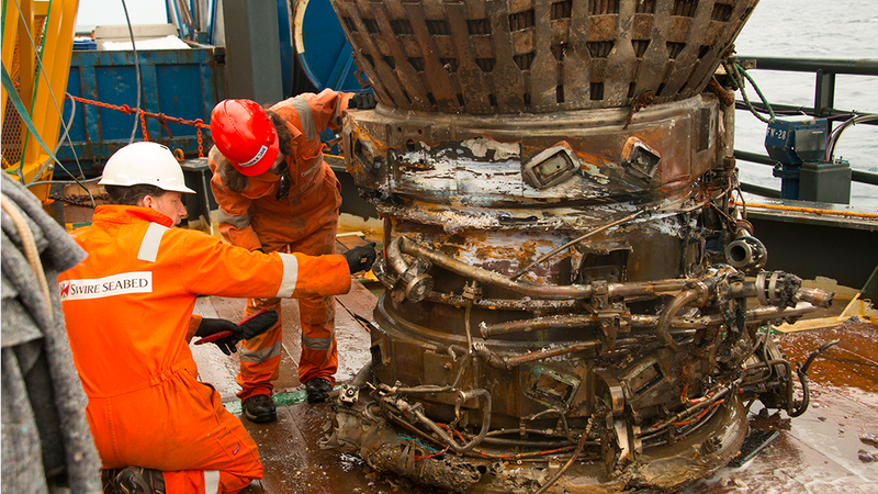 Illustration for article titled Jeff Bezos Has Rescued the Apollo 11 Rockets From the Ocean Floor